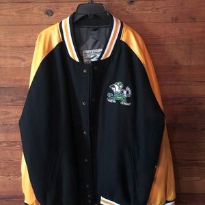 Steve And Barry’s Collegiate Leather Jacket